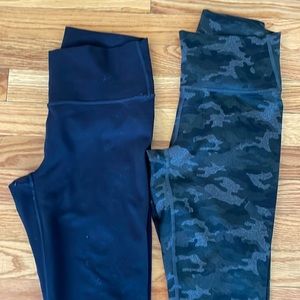 EUC two pair of Fabletics Powerhold 7/8
